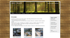Desktop Screenshot of drvotrade.hr
